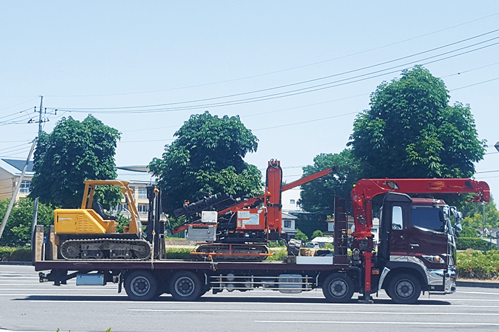 フォークリフト 契約の流れ 車両のお届け