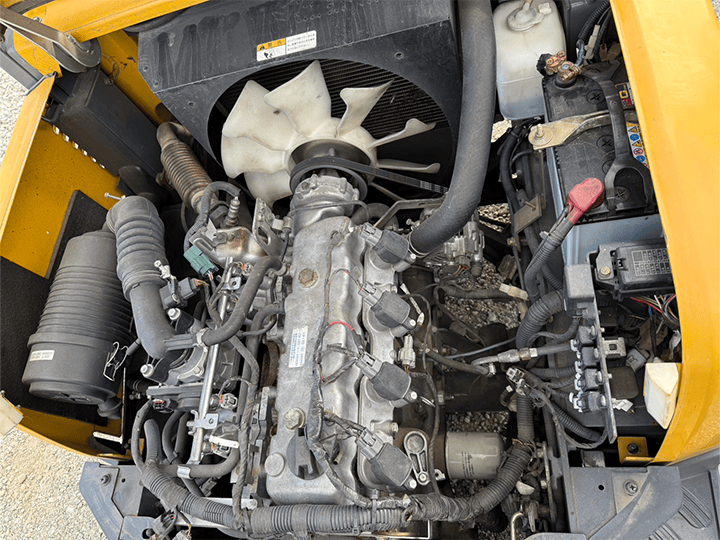 TCM FGE25C4／2.5t／4Mマスト／MT／ヒンジ