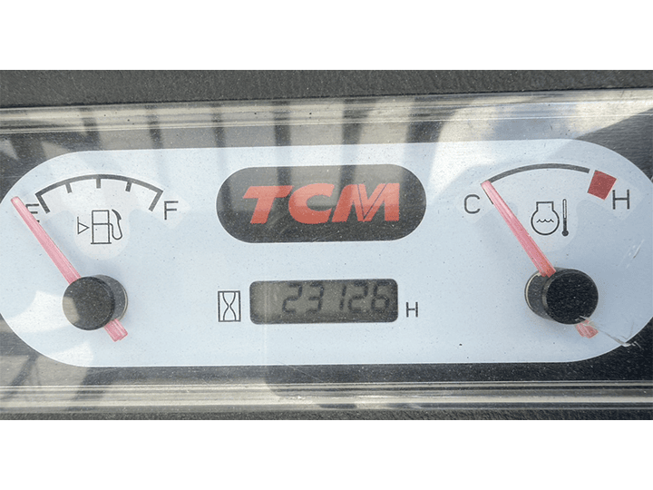 TCM FGE25C4／2.5t／4Mマスト／MT／ヒンジ