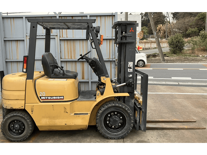 三菱 KFG20T／3Mマスト／AT／サイドシフト付き