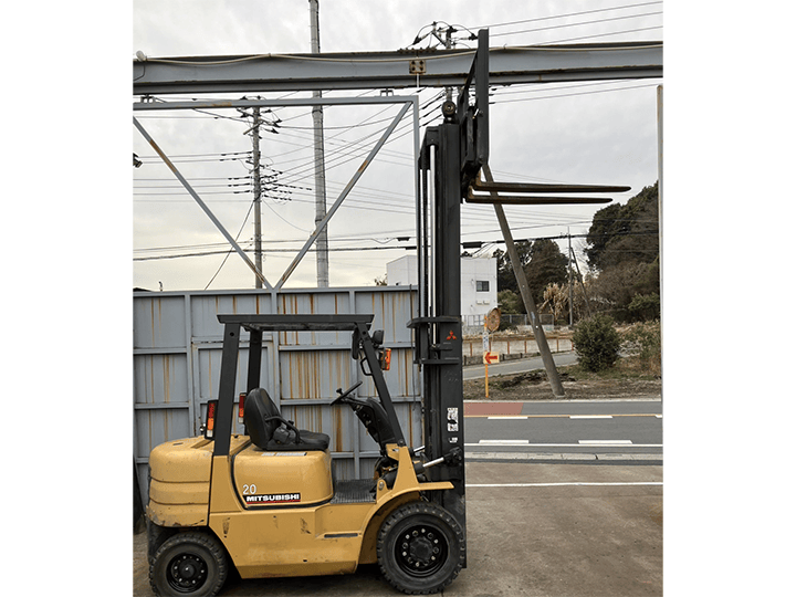 三菱 KFG20T／3Mマスト／AT／サイドシフト付き