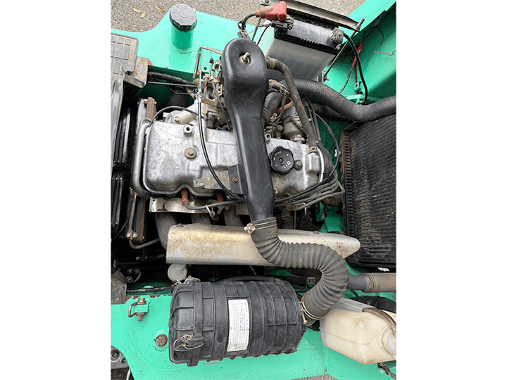 三菱 KFG25／2.5t／3Mマスト／MT／フオークシフター付き