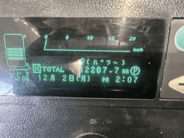 ニチユ FB14PN-77B-300AF／フォークシフター付／1.4t／3Mマスト
