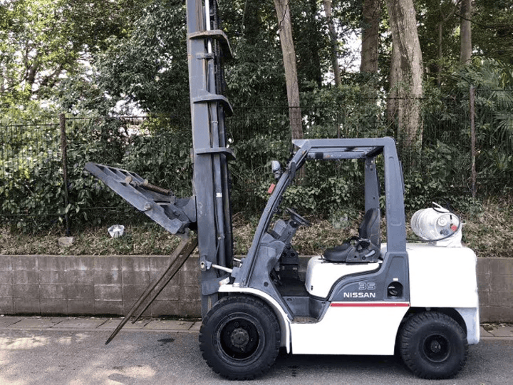 日産 UGL02 ヒンジ／５Mマスト／アワー極小／LPG／AT