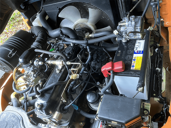 トヨタ 02-7FG30／3t／4.5Mマスト／LPG／AT
