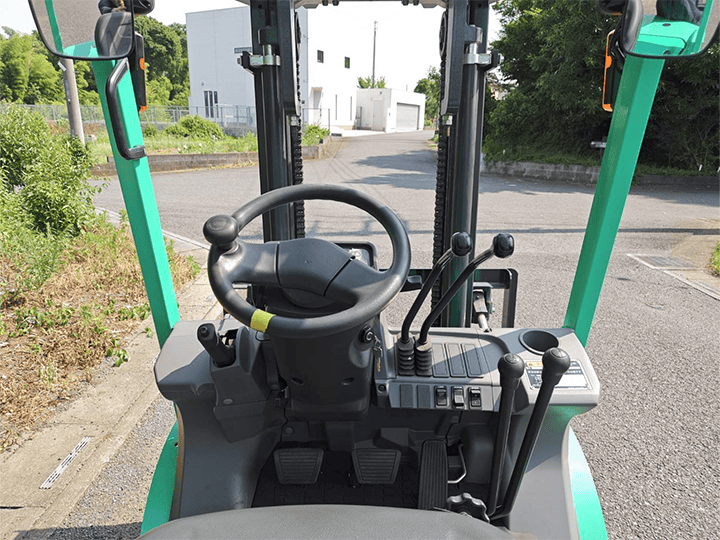 三菱 FGE25D／アワー極小♪／2.5t／3Mマスト／MT