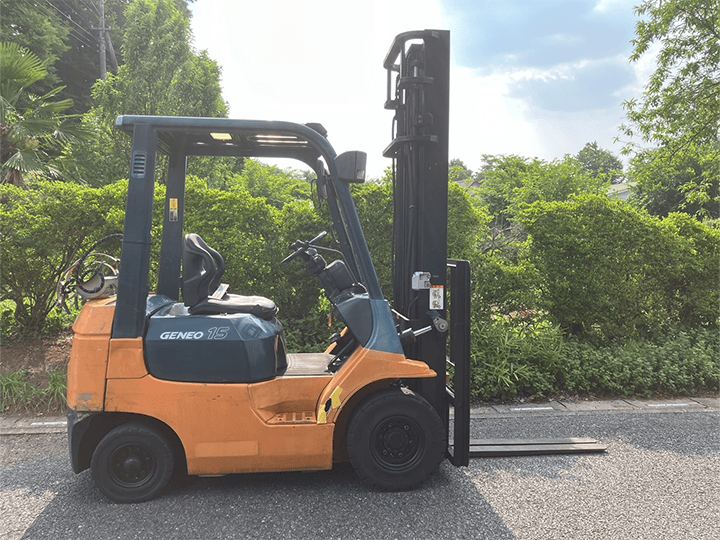 トヨタ 02-7FG15／1.5t／4Mマスト／AT