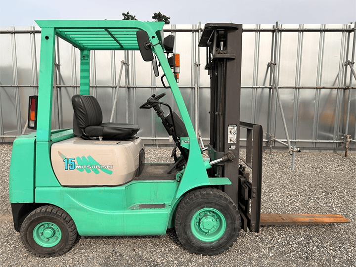 【情報更新！】三菱 KFG15／1.5t／3Mマスト／AT／サイドシフト