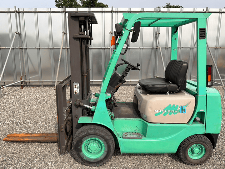 【情報更新！】三菱 KFG15／1.5t／3Mマスト／AT／サイドシフト