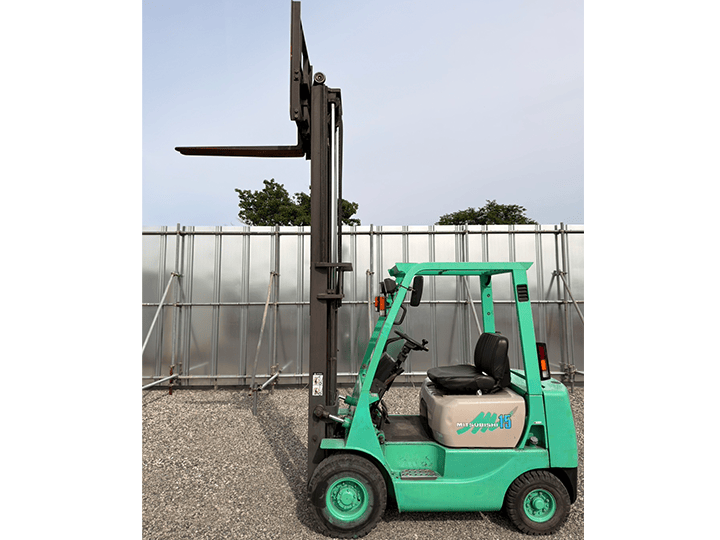 【情報更新！】三菱 KFG15／1.5t／3Mマスト／AT／サイドシフト