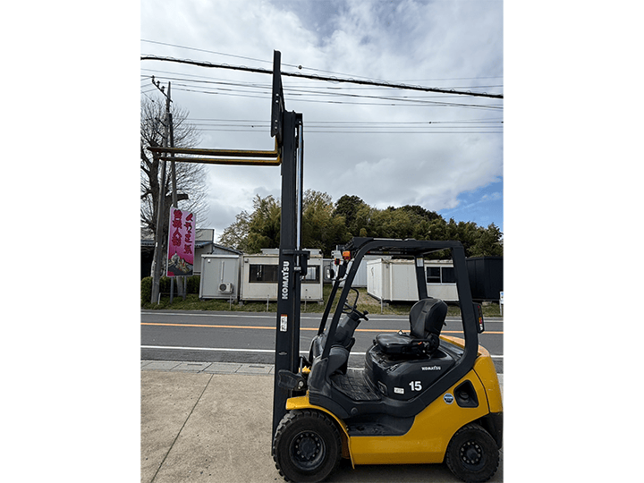 コマツ FG15C-21／1.5t／3Mマスト／MT／アワー極小
