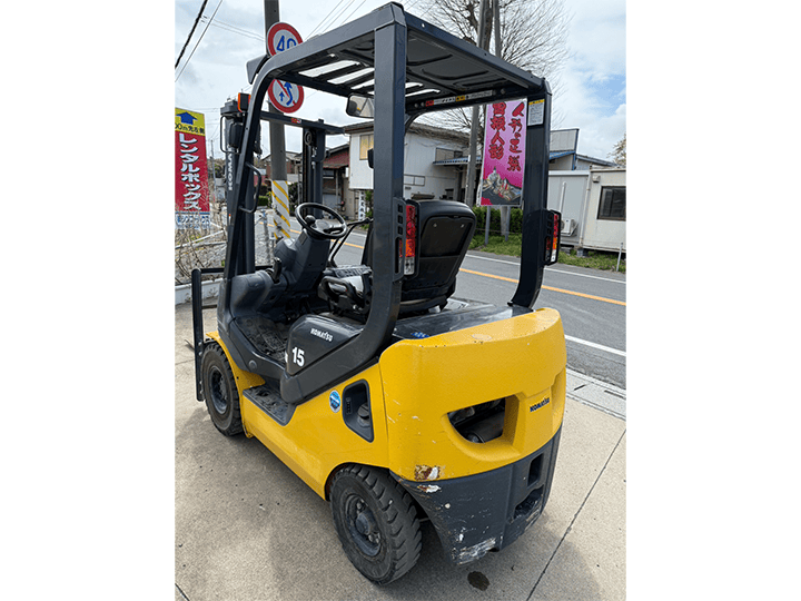 コマツ FG15C-21／1.5t／3Mマスト／MT／アワー極小